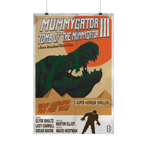 Mummygator 3 - Spooktacular Movie Poster