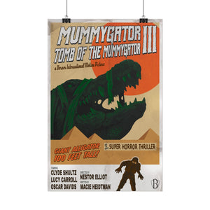 Mummygator 3 - Spooktacular Movie Poster
