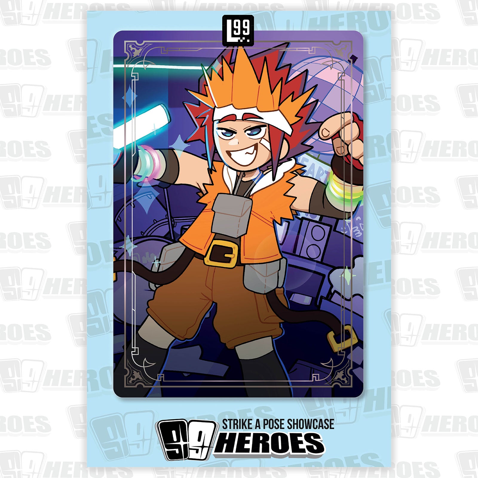 99 Heroes – Millennium Blades Strike a Pose Showcase